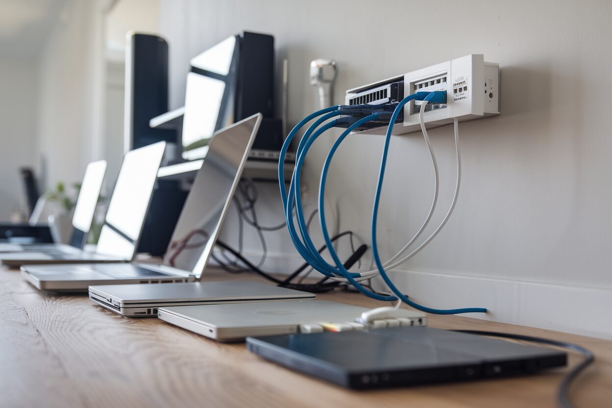 Professional data and NBN cabling